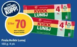 Coop Obs Freia Kvikk Lunsj tilbud