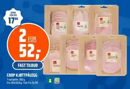 Coop Obs Coop kjøttpålegg tilbud