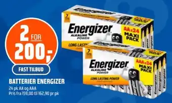 Coop Obs Batterier energizer tilbud