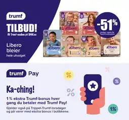 Spar Libero bleier hele utvalget tilbud