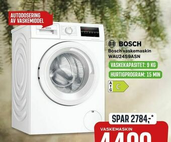 Skousen Vaskemaskin tilbud