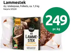 Joker Folkets rå lamme-stek tilbud