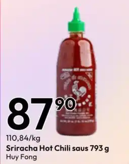 Gigaboks Huy Fong Sriracha Hot Chili saus tilbud