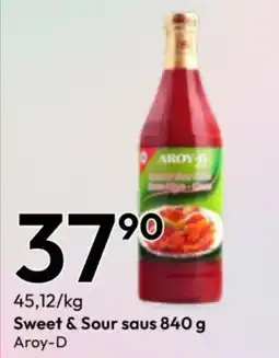 Gigaboks Aroy-D Sweet & Sour saus tilbud