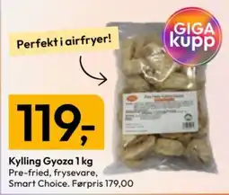 Gigaboks Smart Choice Kylling Gyoza tilbud