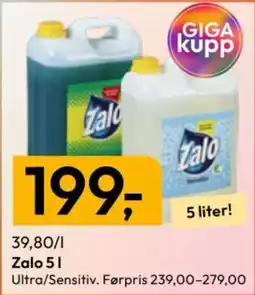 Gigaboks Zalo 5 l tilbud