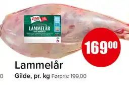 Spar Lammelår tilbud