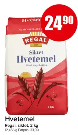 Spar Regal Hvetemel tilbud