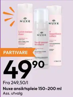 Gigaboks Nuxe ansiktspleie tilbud