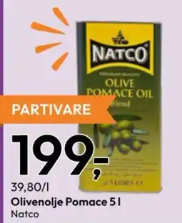 Gigaboks Natco Olivenolje Pomace tilbud