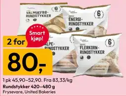 Gigaboks Frysevare Rundstykker tilbud