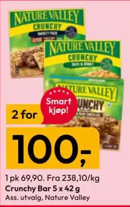 Gigaboks Nature Valley Crunchy Bar tilbud