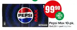 Spar Pepsi Max tilbud