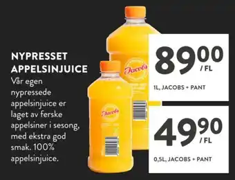 Jacobs appelsinjuice