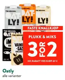 Jacobs Oatly alle varianter tilbud