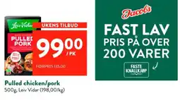Jacobs Leiv Vidar Pulled Pork tilbud