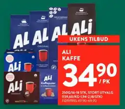 Jacobs Ali kaffe tilbud
