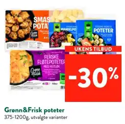 Jacobs Grønn&Frisk poteter tilbud