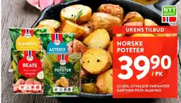Jacobs Gartner Norske Poteter tilbud