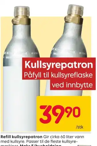 Rusta Kullsyrepatron tilbud