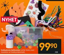 Rusta Hobbyboks Halloween tilbud