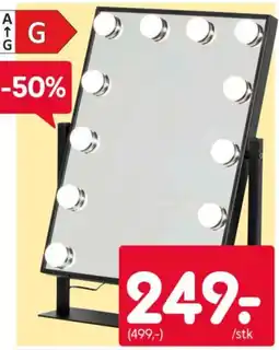 Rusta G makeup mirror tilbud