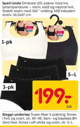 Rusta Sloggi-undertøy Truser Maxi tilbud