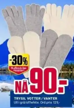 Europris Trysil Votter / Vanter tilbud