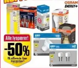 Europris Osram lyspærer tilbud