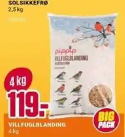Europris Pippip villfuglblanding tilbud