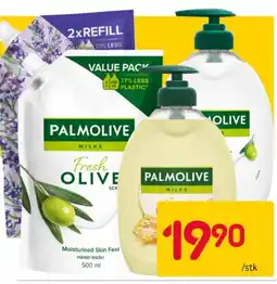 Rusta Palmolive milks fresh olive tilbud