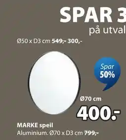 JYSK MARKE speil tilbud