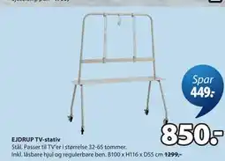 JYSK EJDRUP TV-stativ tilbud