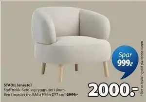 STADIL lenestol