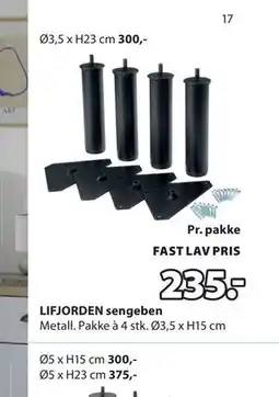 JYSK LIFJORDEN sengeben tilbud