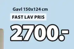 JYSK Gavl 150x124 cm tilbud