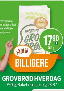 Kiwi GROVBRØD HVERDAG tilbud