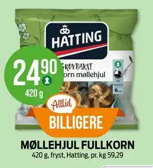 Kiwi MØLLEHJUL FULLKORN tilbud