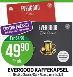 Kiwi EVERGOOD KAFFEKAPSEL tilbud