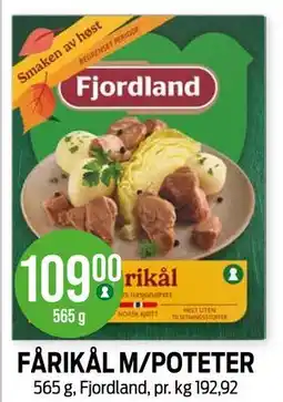 Kiwi FÅRIKÅL M/POTETER tilbud
