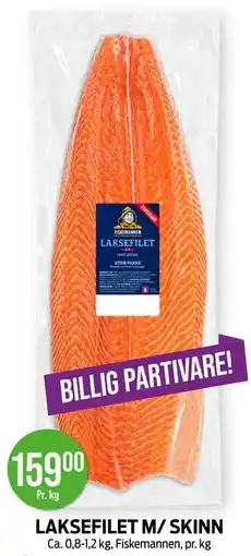 Kiwi LAKSEFILET M/ SKINN tilbud