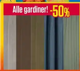 Europris Alle gardiner tilbud