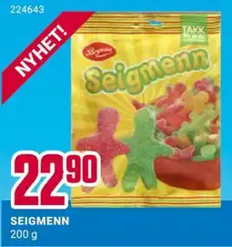 Europris SEIGMENN tilbud
