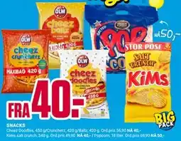 Europris SNACKS tilbud