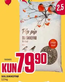 Europris SOLSIKKEFRØ tilbud