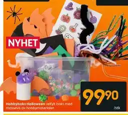 Rusta Hobbyboks Halloween tilbud