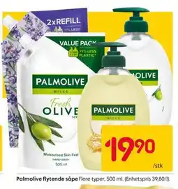 Rusta Palmolive flytende såpe tilbud