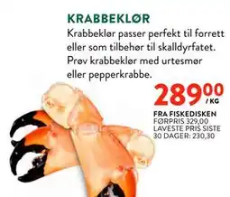 Jacobs KRABBEKLØR tilbud