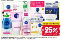 Rusta Nivea ansiktspleie tilbud