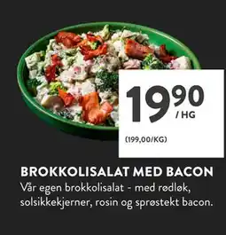 Jacobs BROKKOLISALAT MED BACON tilbud